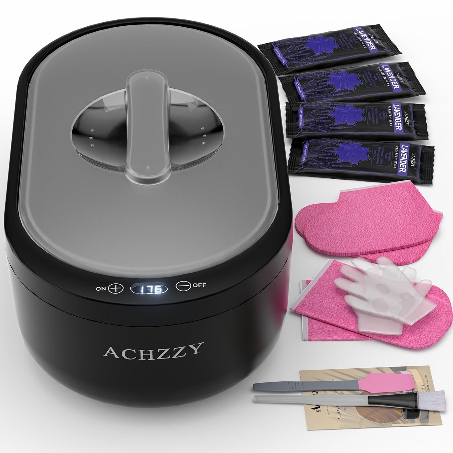 Paraffin Wax Machine for Hand and Feet - 2000ml Paraffin Wax Warmer, Temperature and Reservation Mode, thermostatic Warmer, Nourishing and Moisturizing, Ideal for Home Paraffin Baths