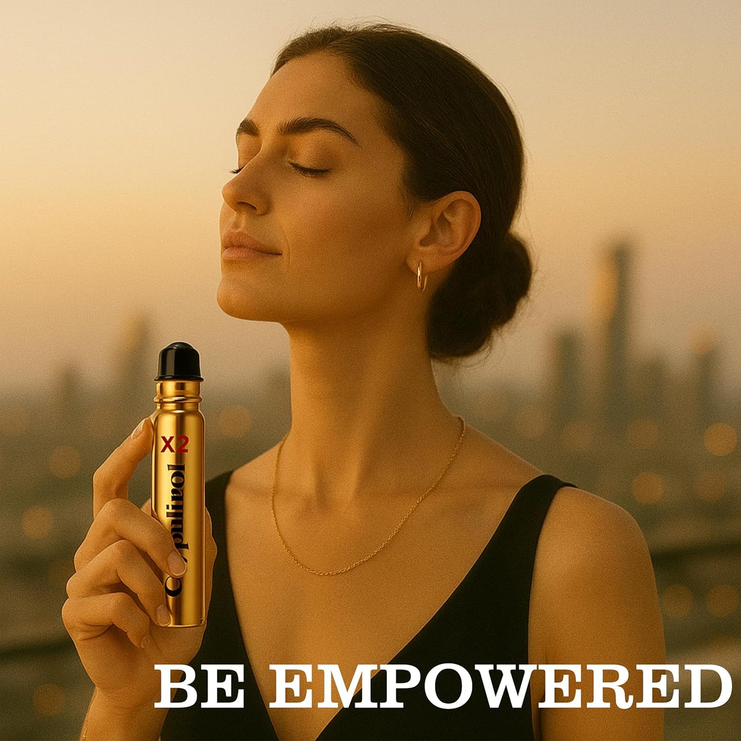 Pherolec Global COPULINOL X2 100% Pheromone for Women Strength Pheromones Perfumes Cologne Essential Oil Original Long-lasting Infused Best Scent Travel Perfume For Her Fragrances Roll-On 0.27 Fl Oz