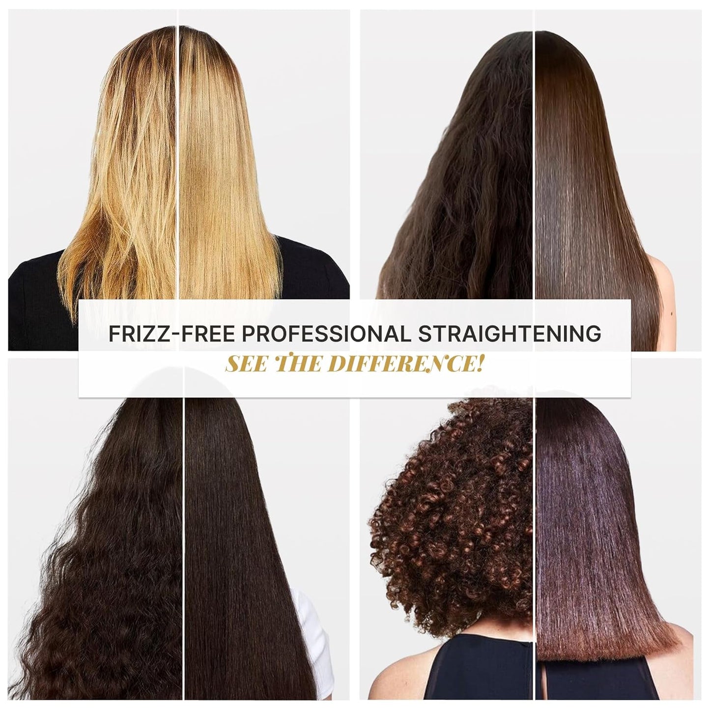 Keratin Hair Treatment (10 USES per Bottle), Keratina para Alisar el Pelo, Hair Botox Treatment, At Home Keratin Treatment, Alisados Organicos SIN FORMOL, Verdadera Keratina Brasileña