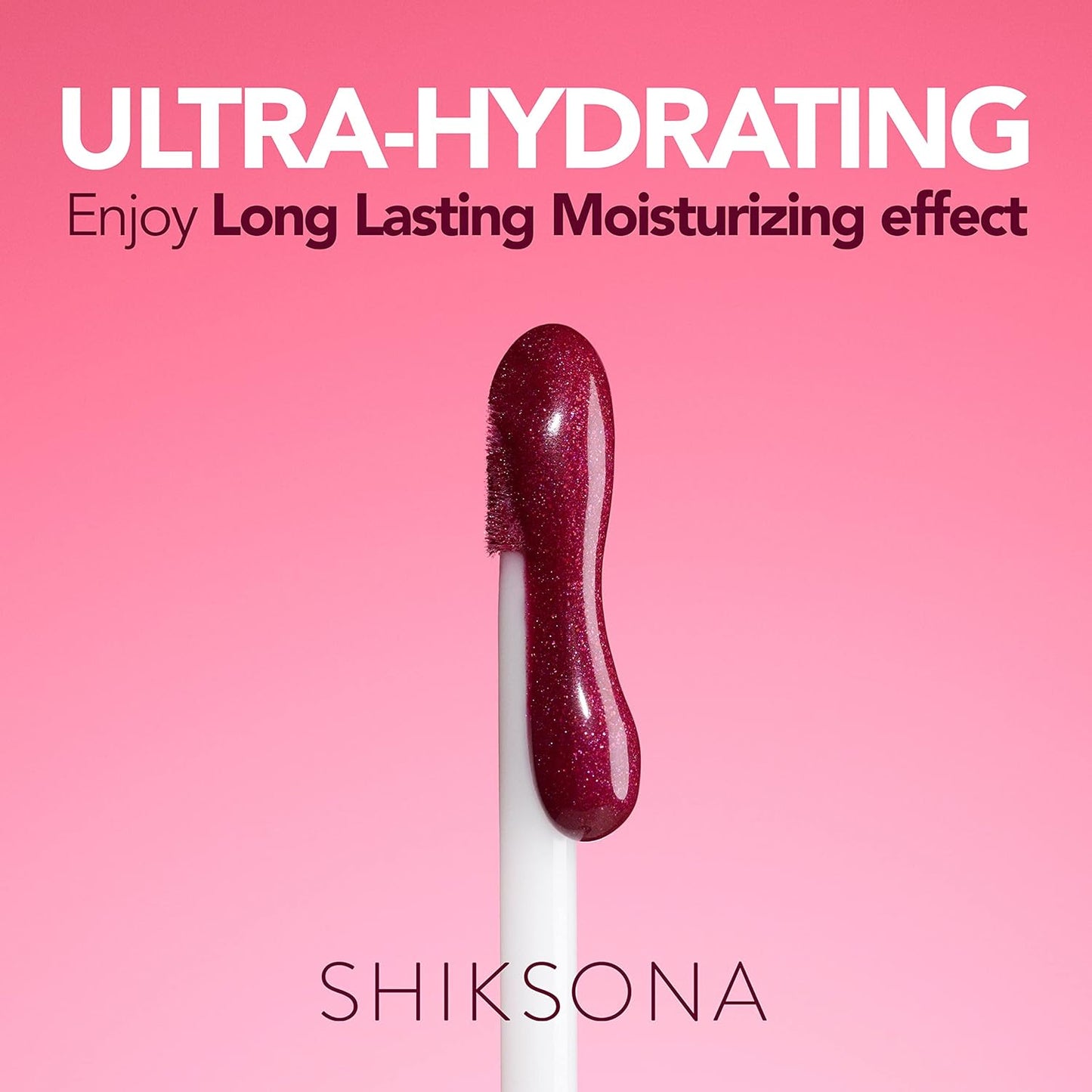 High Shine Lip Gloss | Hydrating, Vegan, High Pigment, Non-Sticky Lipgloss in a Timeless, Universal Color | Gorgeous Go-Getter (Bold Pink)