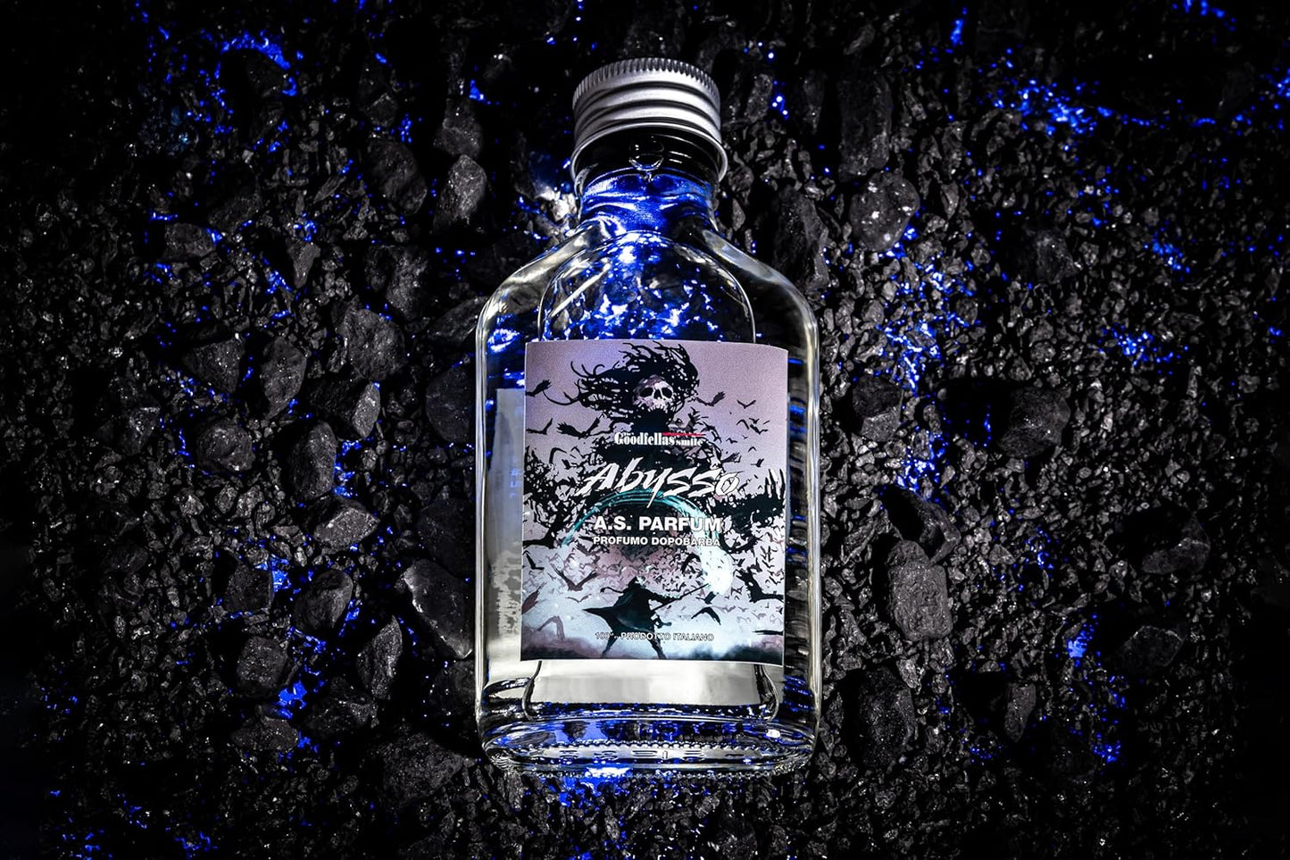 The Goodfellas' smile, ABYSSO (Fresh Citrus, Floral, Oak) Aftershave Lotion, Refreshes & Tones, 100ml, Made In Italy