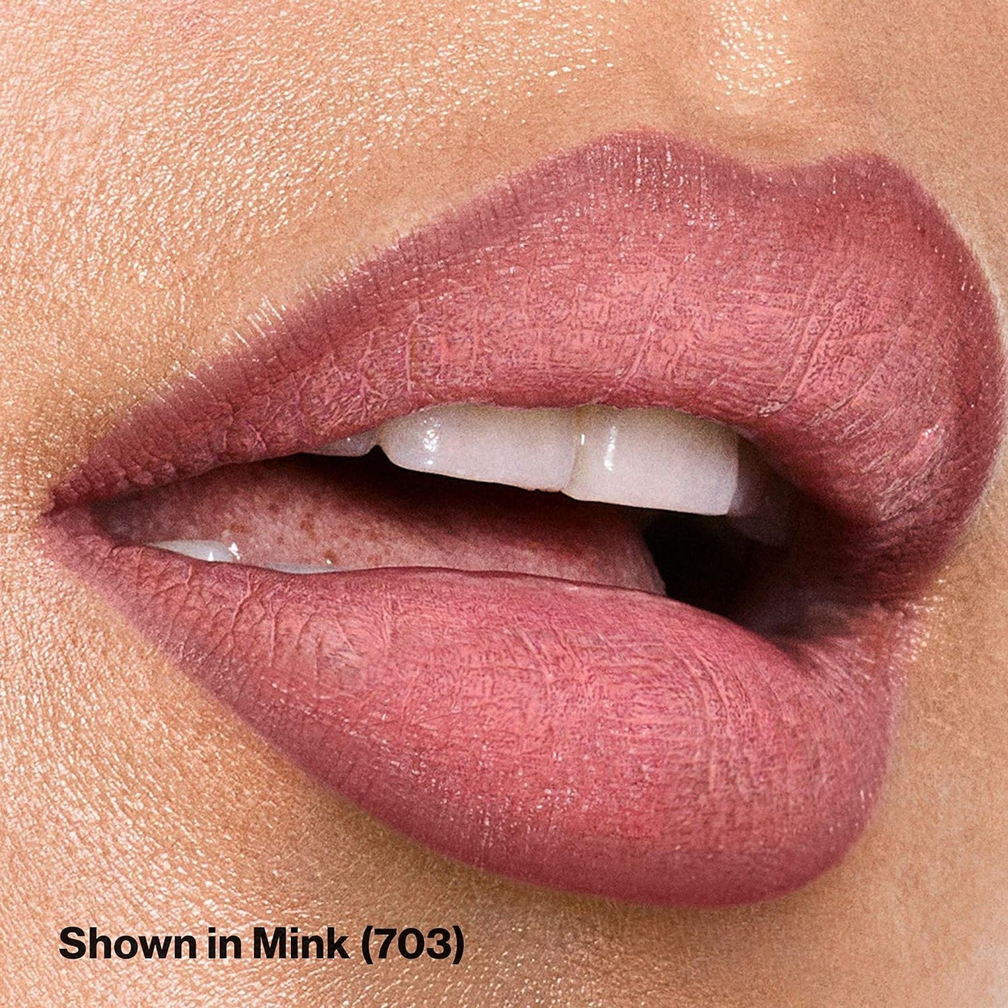 Revlon Colorstay Lip Liner Makeup with Built-in-Sharpener, Longwear Rich Colors, Smooth Application, 703 Mink, 0.01 oz