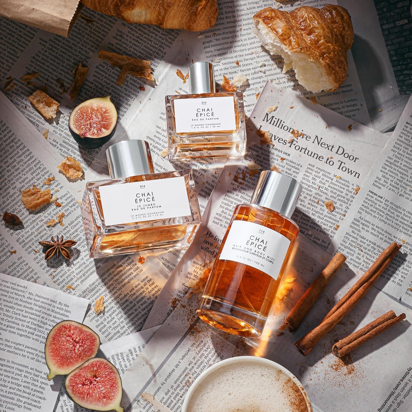 Le Monde Gourmand Le Jumbo Chai Épicé Eau de Parfum - 2.5 fl oz (75 ml) - Woody, Spicy, Warm Perfume Notes