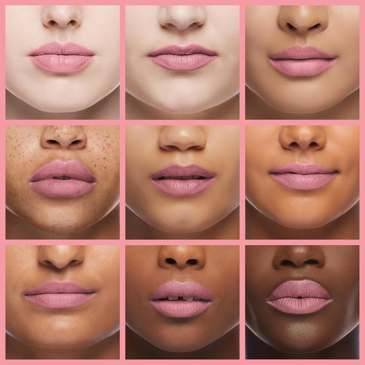 K7L Light Pink Lip Crayon (Vegan) - Waterproof and Smudge-Proof Rose